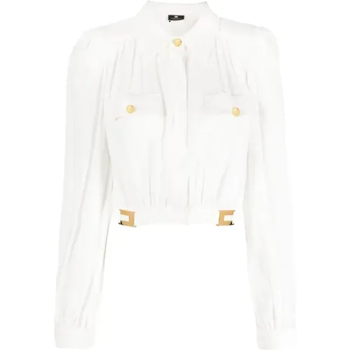 Shirts , Damen, Größe: M - Elisabetta Franchi - Modalova