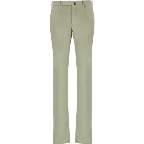 Cotton Slim Fit Trousers , male, Sizes: XL - Incotex - Modalova