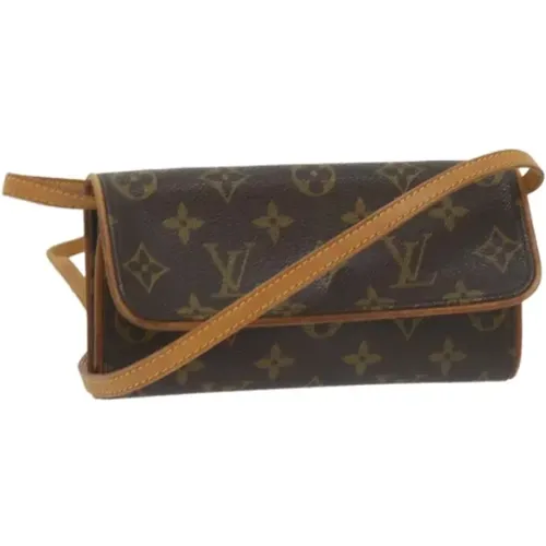 Pre-owned Canvas shoulder-bags , female, Sizes: ONE SIZE - Louis Vuitton Vintage - Modalova