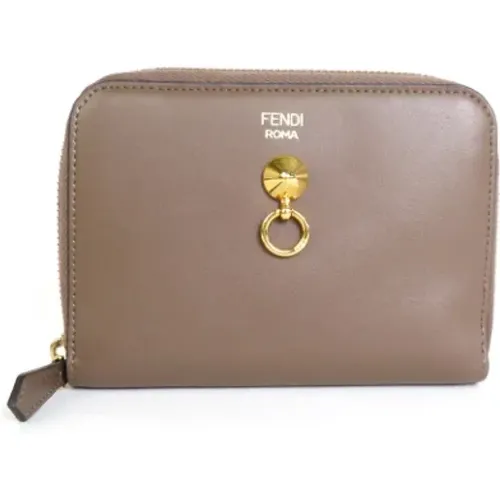 Pre-owned Leather wallets , female, Sizes: ONE SIZE - Fendi Vintage - Modalova