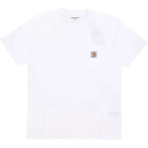 Weiße Tasche Tee Streetwear - Carhartt WIP - Modalova
