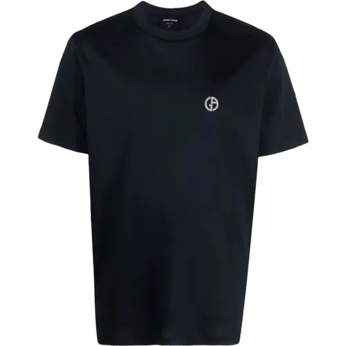 T-shirt , male, Sizes: 3XL, 4XL, M, XL, 5XL - Giorgio Armani - Modalova