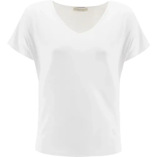 Womens Clothing T-Shirts Polos Ss23 , female, Sizes: M - Le Tricot Perugia - Modalova