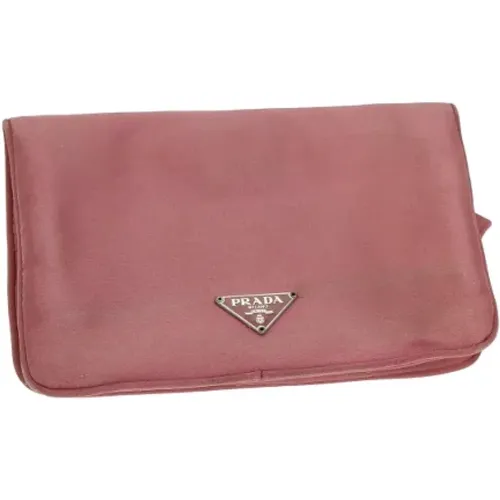 Pre-owned Satin pouches , female, Sizes: ONE SIZE - Prada Vintage - Modalova