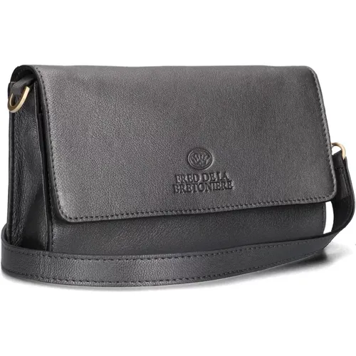 Metallisch Graue Crossbody Tasche - Fred de la Bretoniere - Modalova