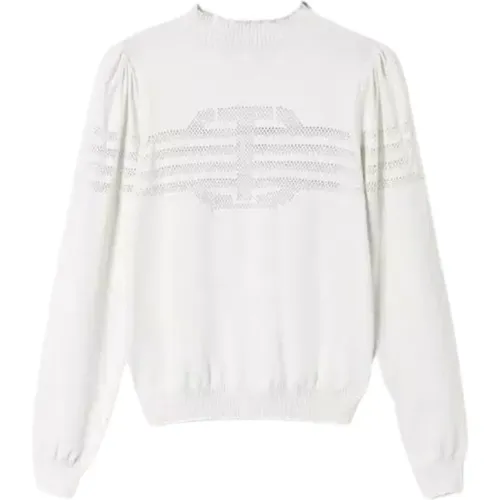 Hochgeschlossener Pullover , Damen, Größe: L - Twinset - Modalova