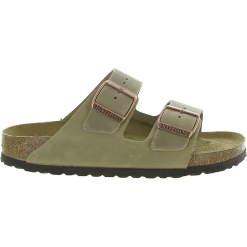 Leder Arizona Sandalen , Damen, Größe: 39 EU - Birkenstock - Modalova