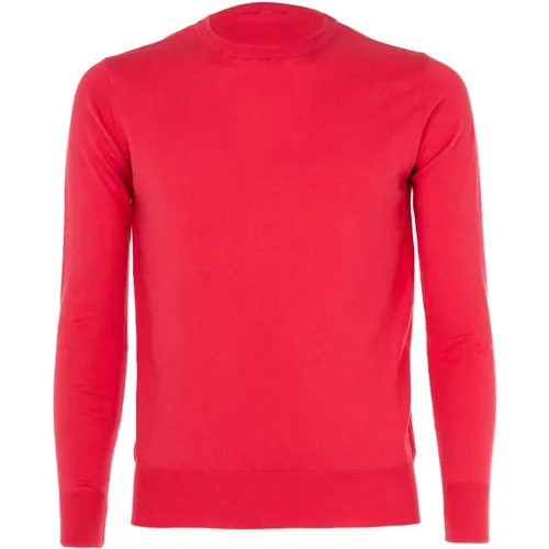 Herren Rundhals Langarm Pullover , Herren, Größe: S - CASHMERE COMPANY - Modalova