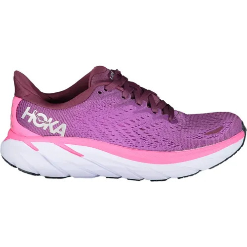 Kontrastierende Low-Top Sneakers , Damen, Größe: 36 EU - Hoka One One - Modalova