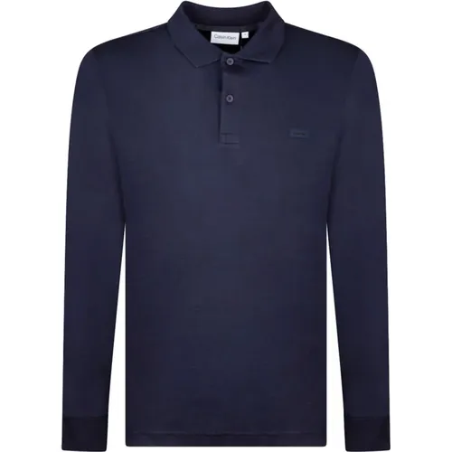 Night Sky Polo Shirt , male, Sizes: L, M - Calvin Klein - Modalova