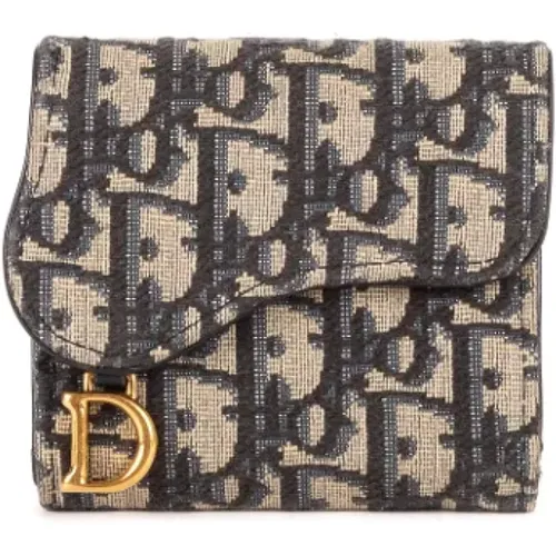 Pre-owned Canvas wallets , female, Sizes: ONE SIZE - Dior Vintage - Modalova