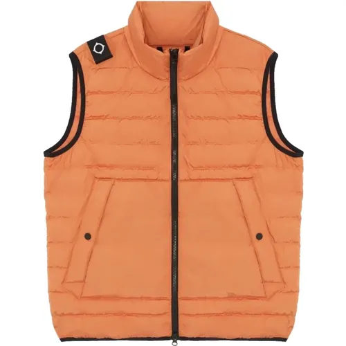 Ultrafine Nylon Quilted Gilet , male, Sizes: S, L, M - Ma.strum - Modalova