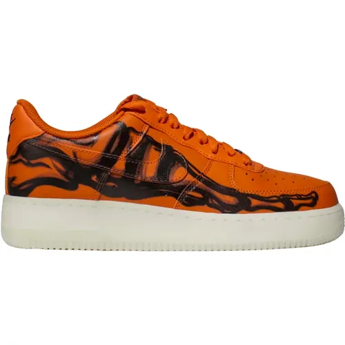 Orange Skeleton Limited Edition Schuhe , Herren, Größe: 40 1/2 EU - Nike - Modalova