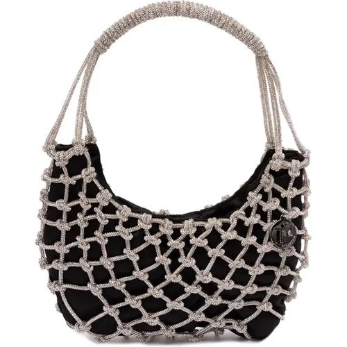 Silver+ `Nodi` Handbag , female, Sizes: ONE SIZE - Rosantica - Modalova