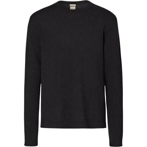 Merino Wool Crewneck Sweater , Herren, Größe: XL - Massimo Alba - Modalova