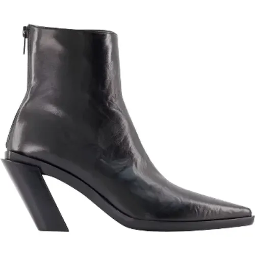 Leder boots Ann Demeulemeester - Ann Demeulemeester - Modalova