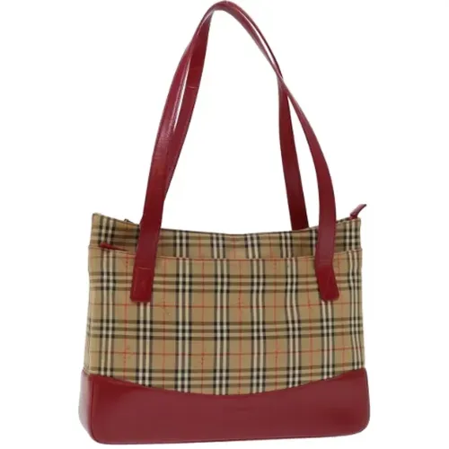 Pre-owned Canvas totes , female, Sizes: ONE SIZE - Burberry Vintage - Modalova