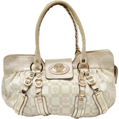 Pre-owned Canvas schultertasche - Versace Pre-owned - Modalova