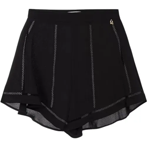 Ajour Shorts , female, Sizes: M - Elisabetta Franchi - Modalova