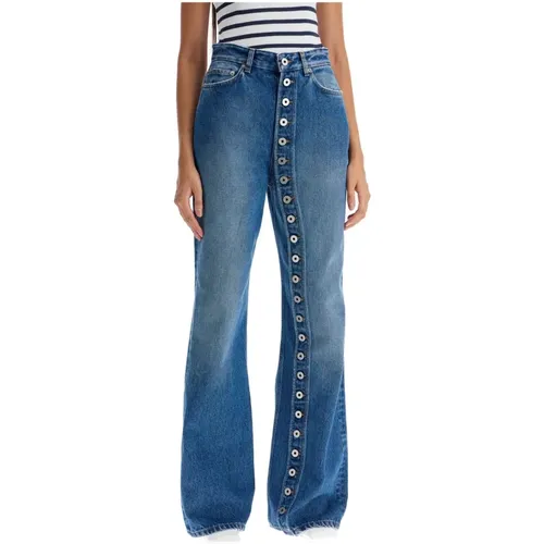 Hochwertige Denim-Jeans , Damen, Größe: W26 - Jean Paul Gaultier - Modalova