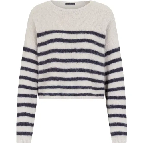 Striped Alpaca Wool Sweater , female, Sizes: S, M - drykorn - Modalova