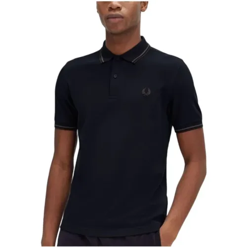 Ikones Britisches Poloshirt , Herren, Größe: S - Fred Perry - Modalova