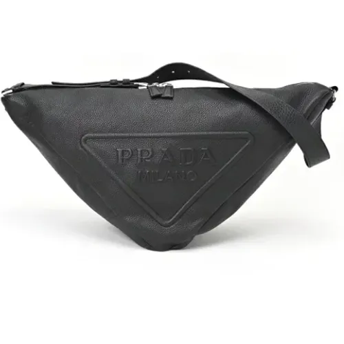 Pre-owned Leather prada-bags , female, Sizes: ONE SIZE - Prada Vintage - Modalova