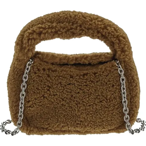 Fur Bag - Minnie , female, Sizes: ONE SIZE - Stand Studio - Modalova