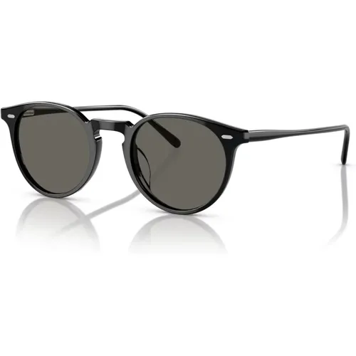 Carbon Grey Sunglasses N.02 SUN - Oliver Peoples - Modalova
