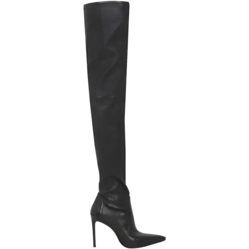 Elegant Leather Boot , female, Sizes: 5 1/2 UK, 7 UK, 3 UK - Stuart Weitzman - Modalova