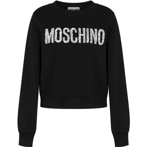 Sweatshirts , Damen, Größe: L - Moschino - Modalova