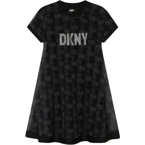 Milano Strickkleid mit Druck Dkny - DKNY - Modalova
