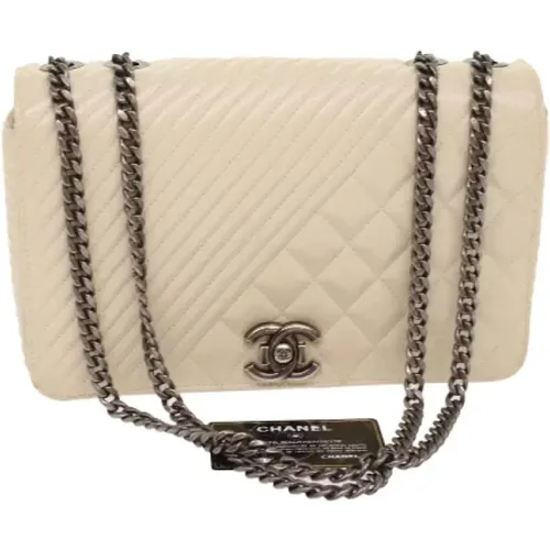 Pre-owned Leather chanel-bags , female, Sizes: ONE SIZE - Chanel Vintage - Modalova