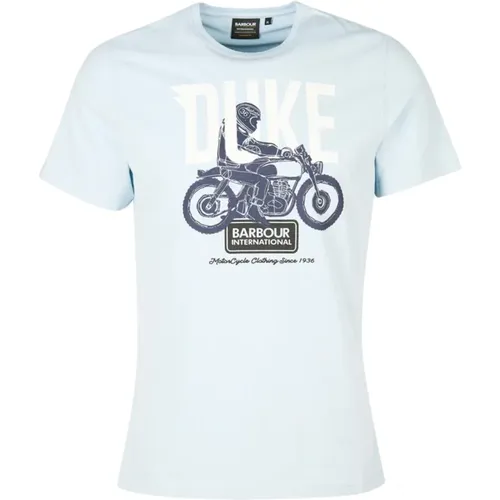 Thrift Graphic-Print T-Shirt , Herren, Größe: 2XL - Barbour - Modalova