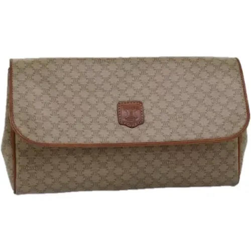 Pre-owned Canvas clutches , female, Sizes: ONE SIZE - Celine Vintage - Modalova