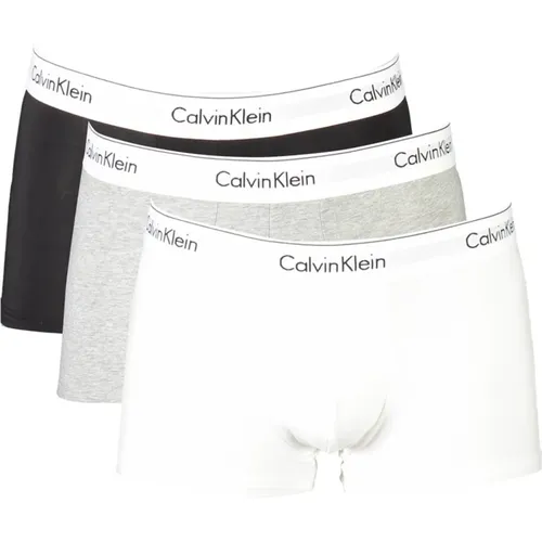 Upgrade Your Underwear Game with Grey Bottoms , male, Sizes: S - Calvin Klein - Modalova