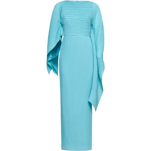 Blaues Adami Maxi Kleid , Damen, Größe: S - Solace London - Modalova