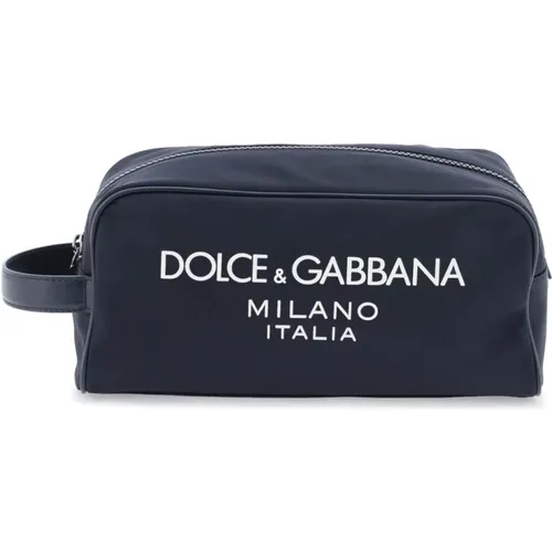 Toilet Bags , Herren, Größe: ONE Size - Dolce & Gabbana - Modalova