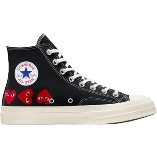 Herz Sneakers Heben Deinen Stil , Herren, Größe: 40 1/2 EU - Comme des Garçons - Modalova