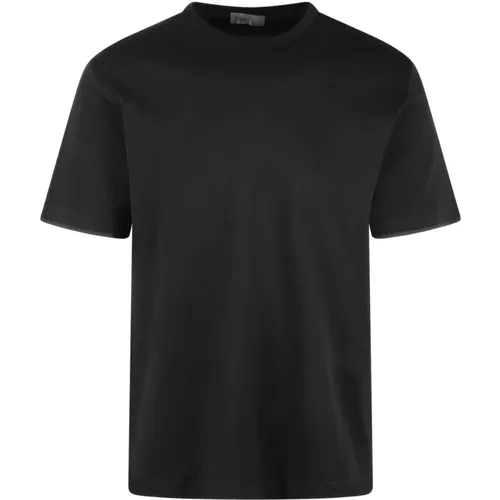 Baumwoll Resort T-Shirt , Herren, Größe: L - Herno - Modalova