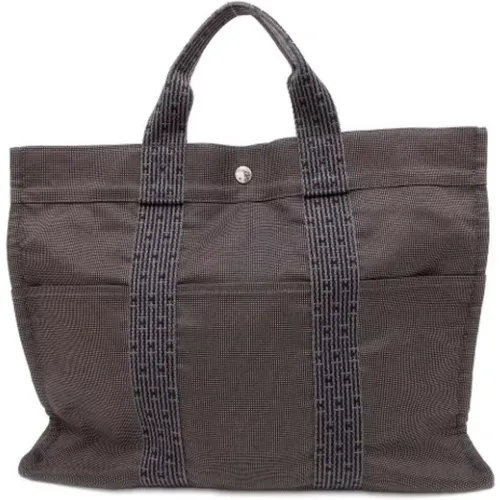 Pre-owned Canvas totes , female, Sizes: ONE SIZE - Hermès Vintage - Modalova