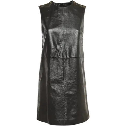 Pre-owned Leather dresses , female, Sizes: S - Gucci Vintage - Modalova