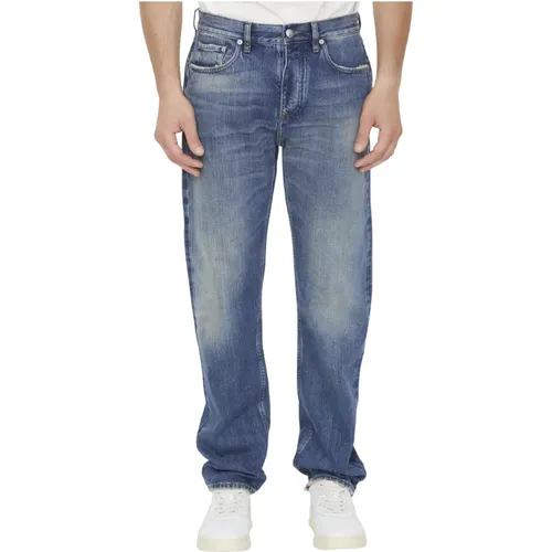 Faded Straight-Leg Jeans , male, Sizes: W31 - Burberry - Modalova