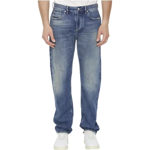 Faded Straight-Leg Jeans , male, Sizes: W31, W32, W33 - Burberry - Modalova