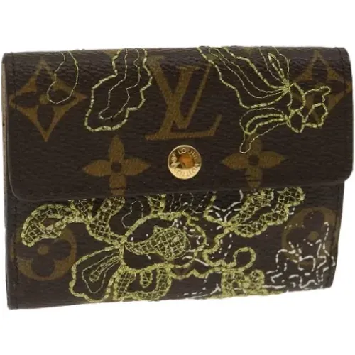 Pre-owned Canvas wallets , female, Sizes: ONE SIZE - Louis Vuitton Vintage - Modalova