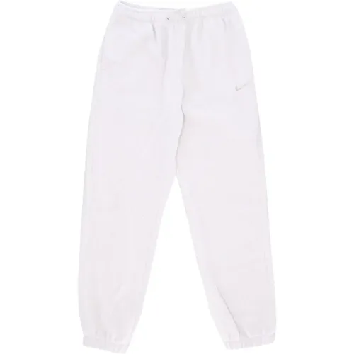 Plush Fleece Jogger Sportswear Pants , female, Sizes: L, M - Nike - Modalova