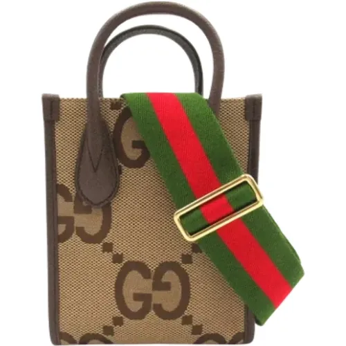 Pre-owned Canvas gucci-bags , female, Sizes: ONE SIZE - Gucci Vintage - Modalova