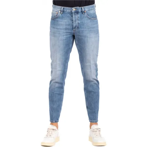 Brighton Men's Jeans , male, Sizes: W31, W36, W34, W35, W32 - Dondup - Modalova