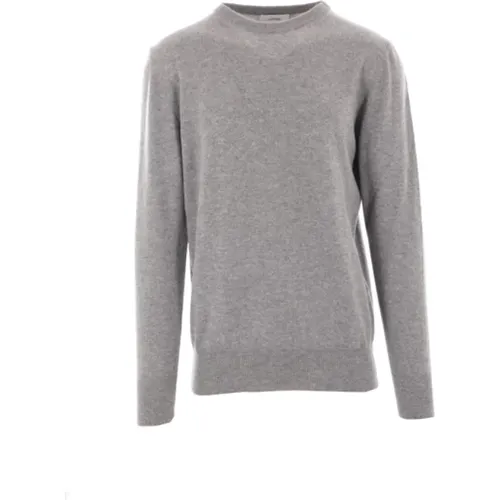 Cashmere Grey Sweater , male, Sizes: L, M, S - Lardini - Modalova