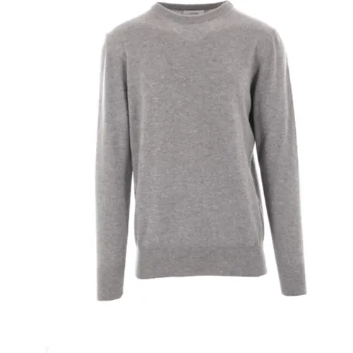 Cashmere Grey Sweater , male, Sizes: XL, L, M, S - Lardini - Modalova
